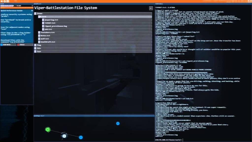 Out Now: Hacknet – LEGACY&nbsp;VIDEO